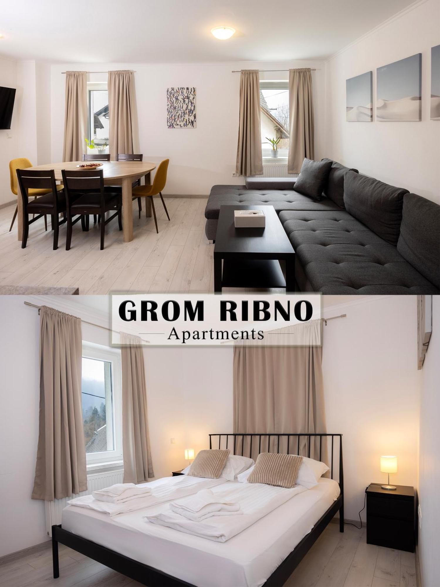 Grom Ribno Apartments Bled Luaran gambar